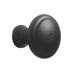 Knop Kay zwart 25mm