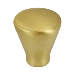 Knop Krijn mat goud 23 mm
