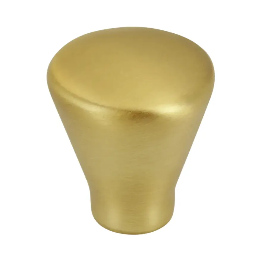 Knop Krijn mat goud 23 mm