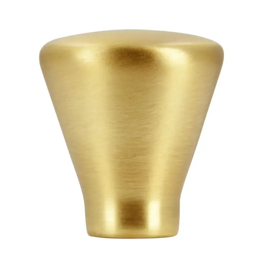 Knop Krijn mat goud 23 mm