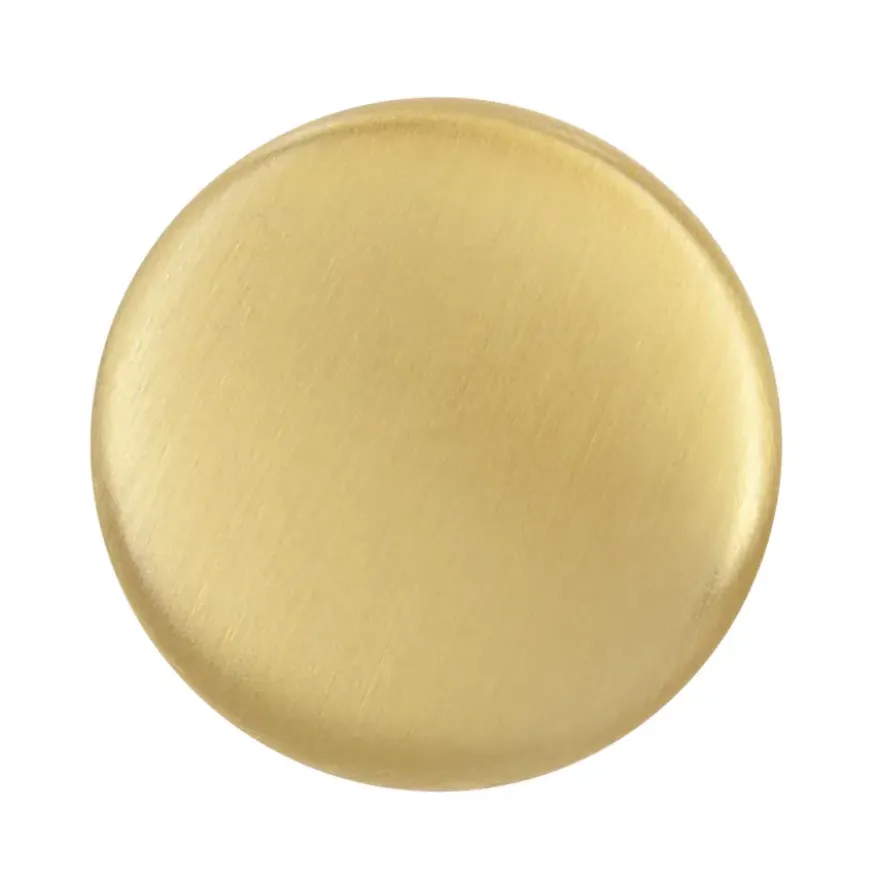 Knop Krijn mat goud 23 mm