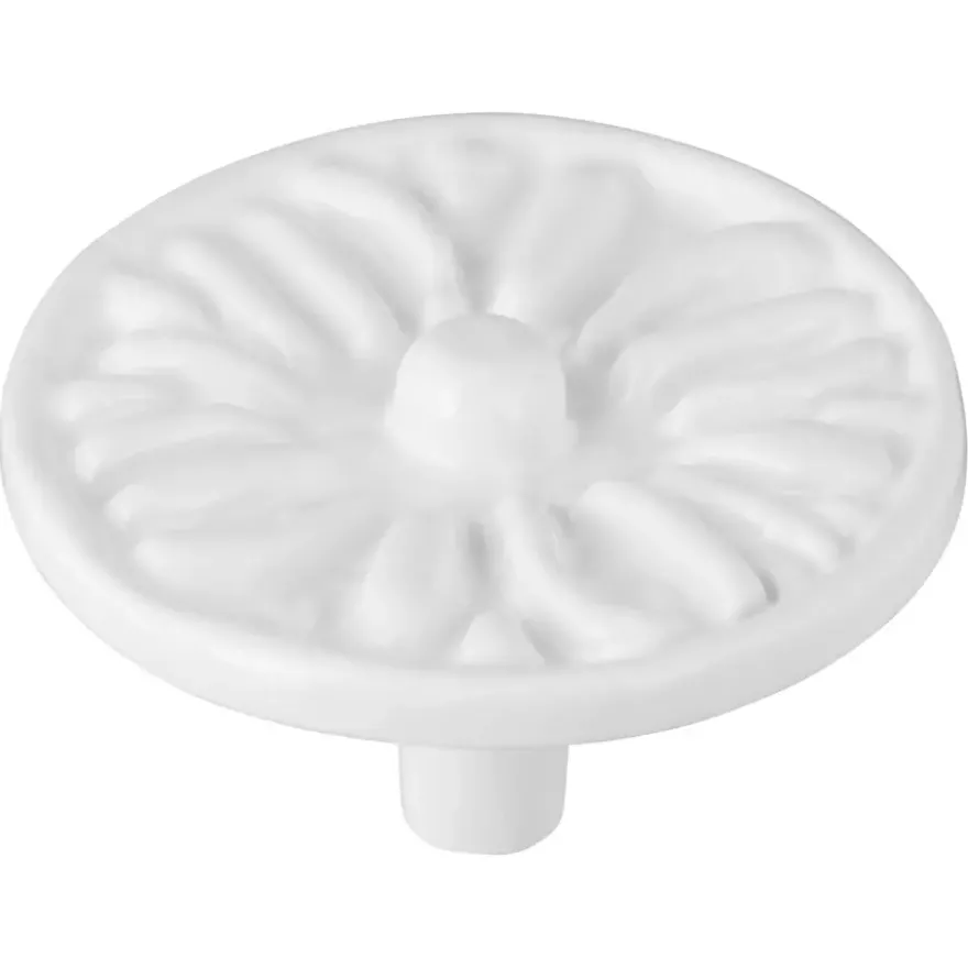 Knop Lyam wit 45mm
