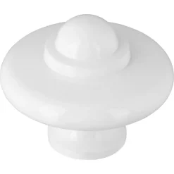 Knop Lydia wit 42 mm