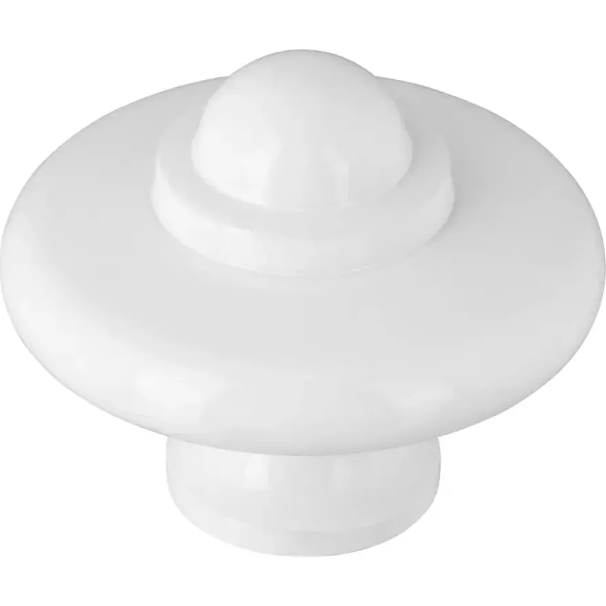 Knop Lydia wit 42 mm