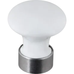 Knop Porselein wit 30mm
