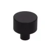 Knop Rana zwart 25mm