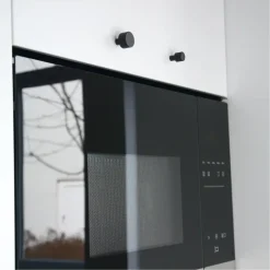 Knop Rana zwart 25mm