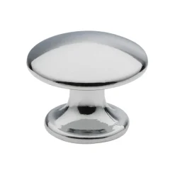Knop Sophia chroom glans 25mm