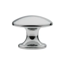 Knop Sophia chroom glans 25mm
