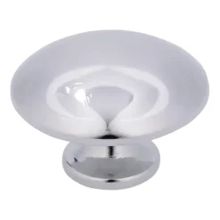 Knop Sophia chroom glans 35mm