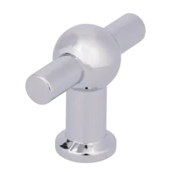 Knop Thea chroom glans 50mm
