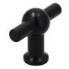 Knop Thea zwart 50mm