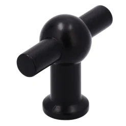 Knop Thea zwart 50mm