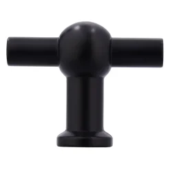 Knop Thea zwart 50mm