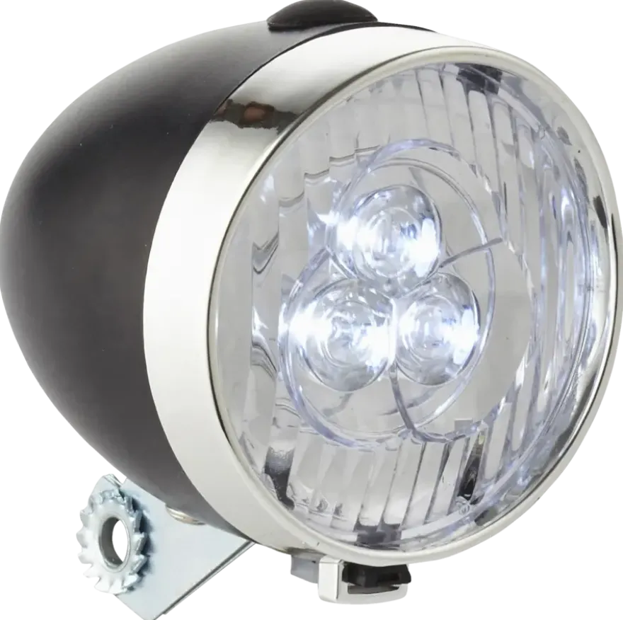 Koplamp classic zwart