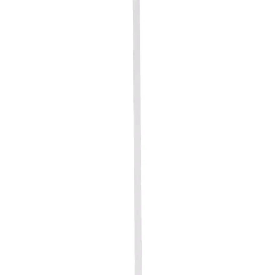 Koplat MDF klassiek wit gegrond 12x68mm 270cm