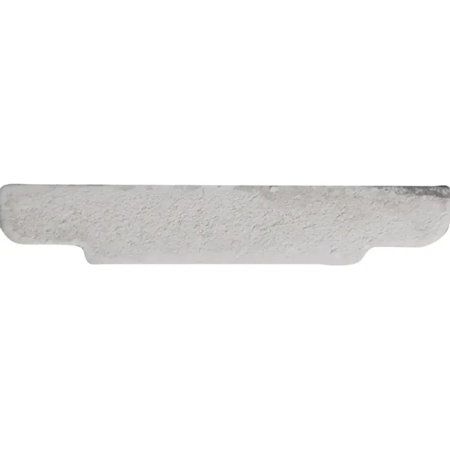 Koplat MDF klassiek wit gegrond 12x68mm 270cm
