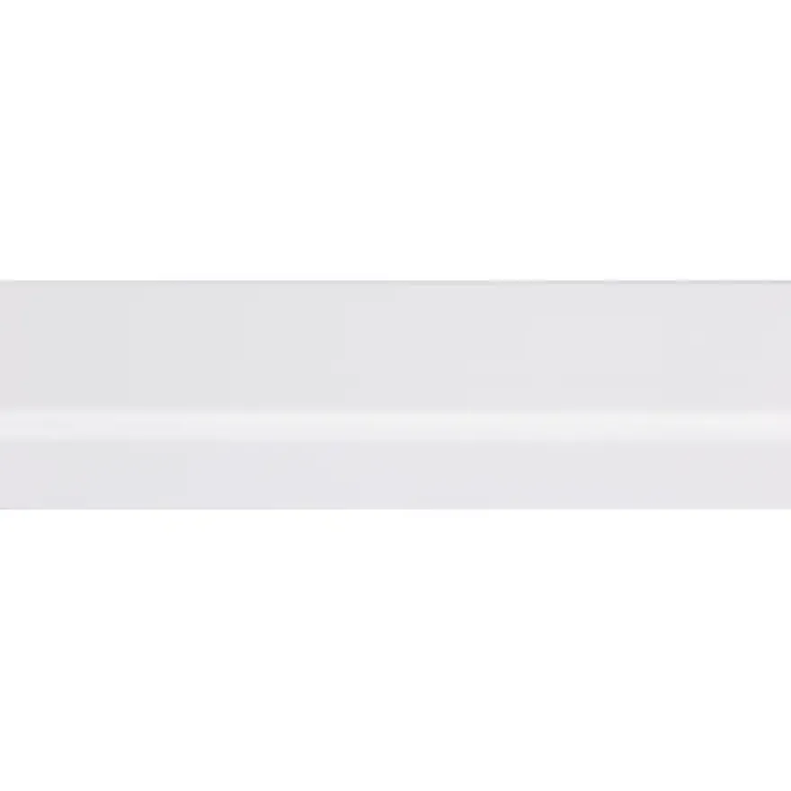 Koplat schuin grenen wit gelakt 12x45mm 270cm