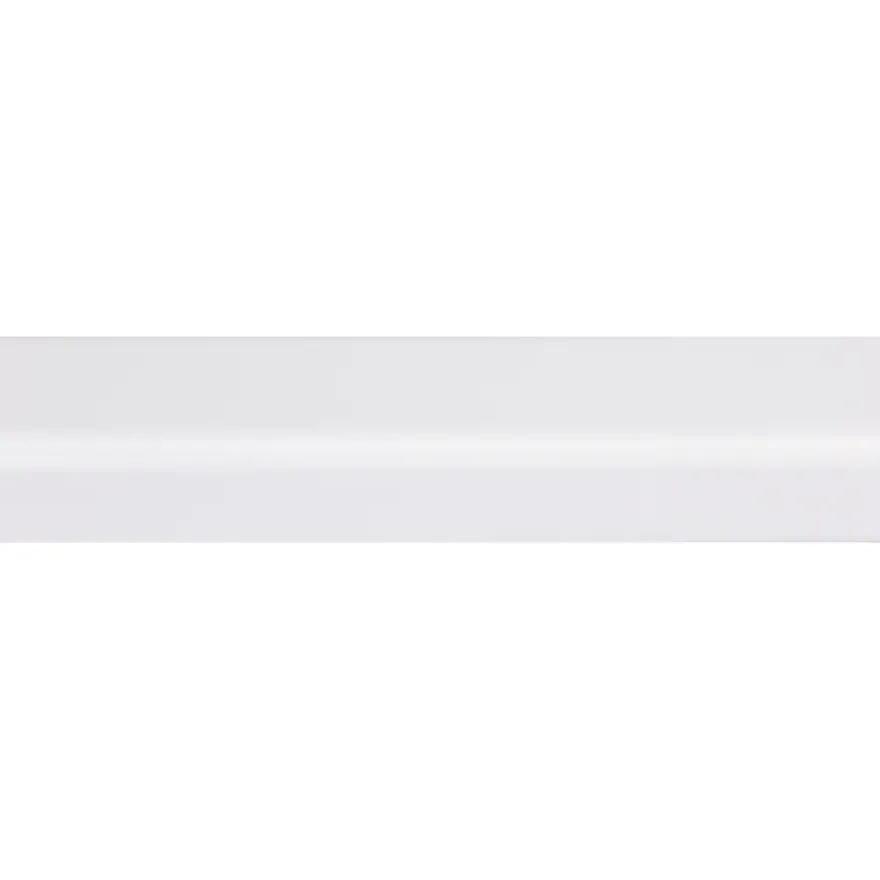 Koplat schuin grenen wit gelakt 12x34mm 270cm