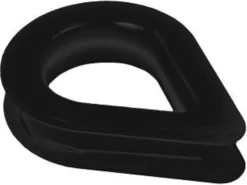 Kous 8mm RVS Zwart