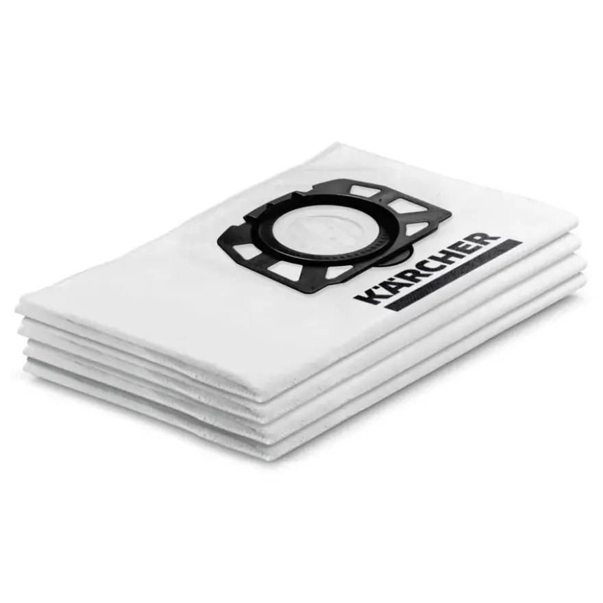 Kärcher stofzuigerzakken vliesfilter voor WD2 plus / WD3 4 stuks