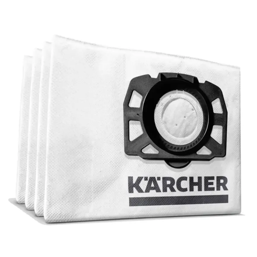 Kärcher stofzuigerzakken vliesfilter voor WD2 plus / WD3 4 stuks