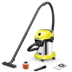 Kärcher 18V nat- en droogzuiger 17L WD3 S (zonder accu)