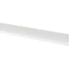 Kunststof afwerkprofiel wit zelfklevend 40x4 mm lengte 260 cm