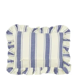 Kussen blauw - l35xb25xh10cm