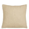 Kussen bloem beige - l45xb45xh10cm