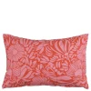 Kussen bloemen roze - l55xb35xh10cm