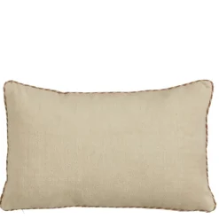 Kussen braided beige - l55xb35xh10cm
