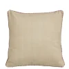 Kussen braided beige - l45xb45xh10cm