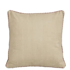 Kussen braided beige - l45xb45xh10cm