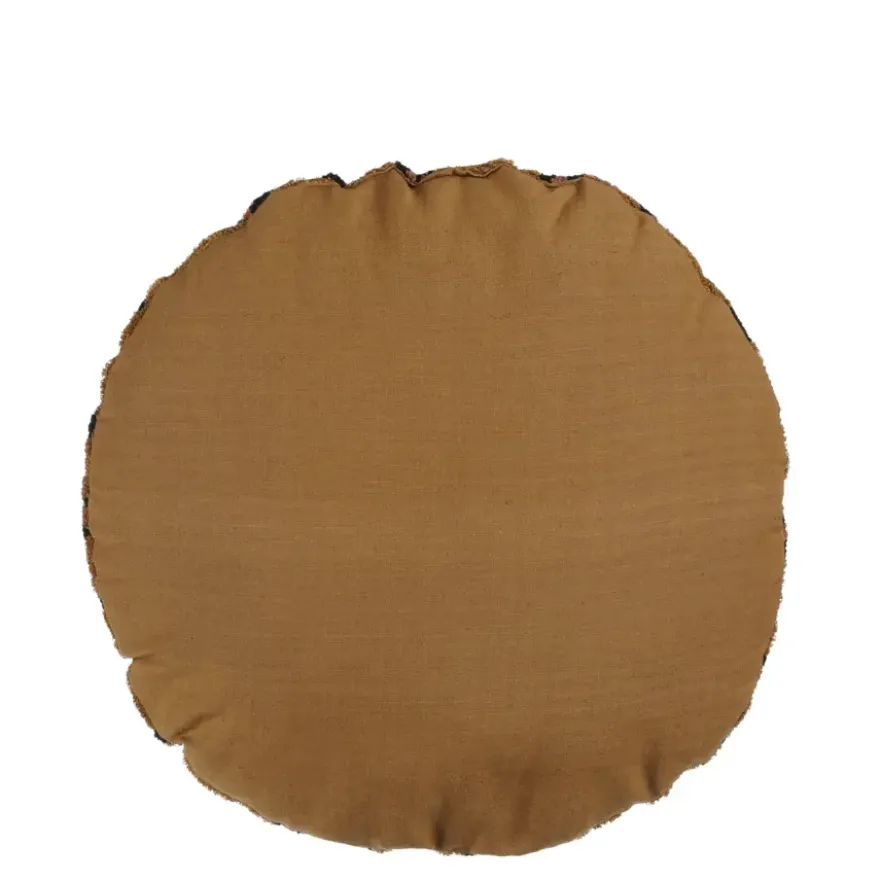 Kussen bruin panter - h10xd45cm