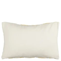 Kussen geel scallopes - l55xb35xh10cm