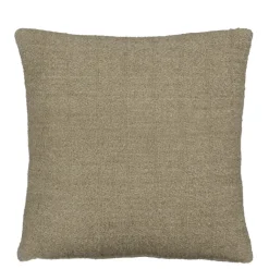 Kussen geweven structuur beige 45 x 45 cm