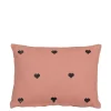 Kussen hart roze - l35xb25xh10cm
