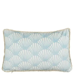 Kussen licht blauw - l55xb35xh10cm