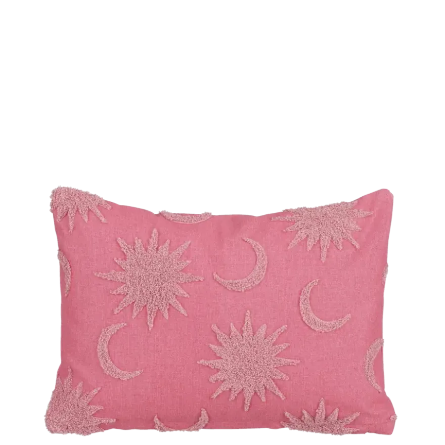 Kussen maan roze - l35xb25xh10cm