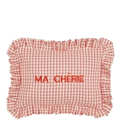 Kussen Ma Cherie roze - l35xb25xh10cm