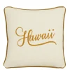 Kussen oker Hawaii - l45xb45xh10cm