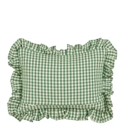 Kussen Paris groen - l35xb25xh10cm
