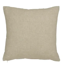 Kussen print streep taupe 45 x 45 cm