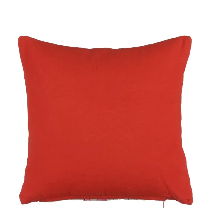 Kussen roze - l45xb45xh10cm