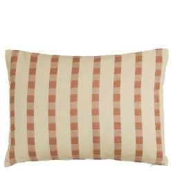 Kussen streep beige - l70xb50xh10cm