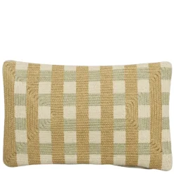 Kussen streep beige - l55xb35xh10cm