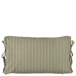 Kussen streep licht bruin - l55xb35xh10cm