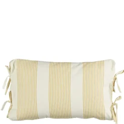 Kussen streep oker - l55xb35xh10cm