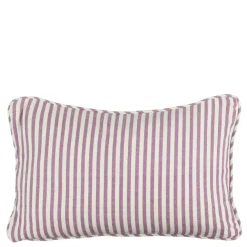 Kussen streep paars - l55xb35xh10cm